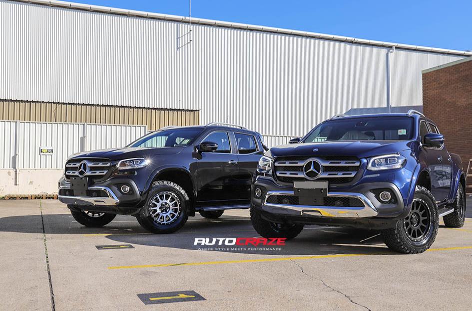 MERCEDES X CLASS CALIBRE SATIN BLACK